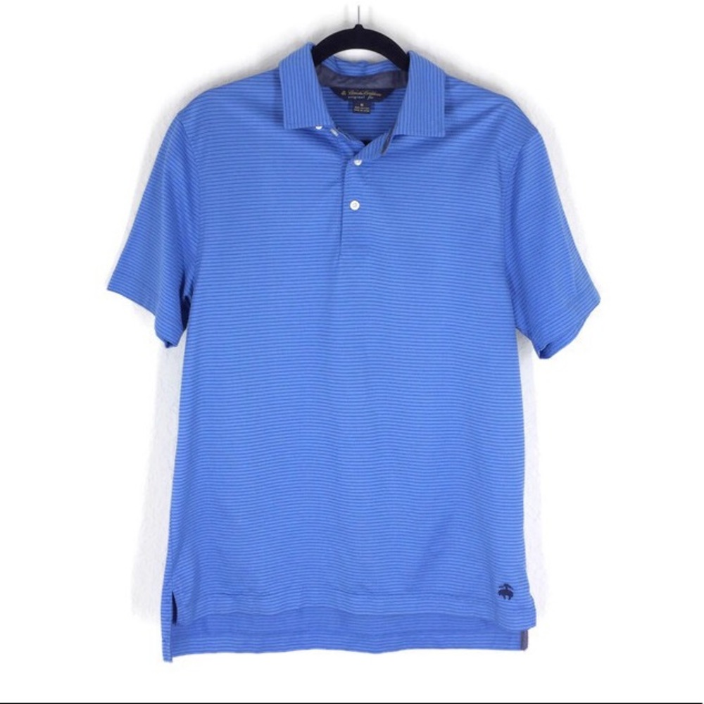 Brooks Brothers Golf Shirt Original Fit Blue Polo